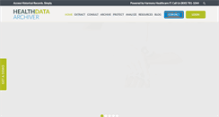 Desktop Screenshot of healthdataarchiver.com